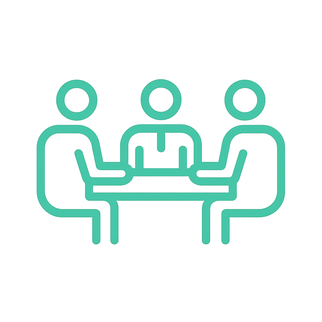 Styrelsearbete symbol